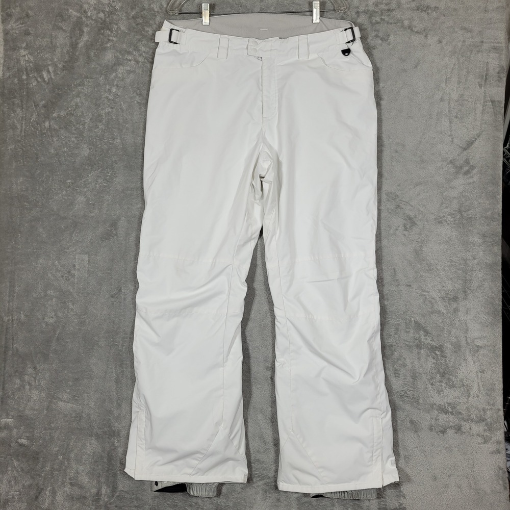 Columbia Snow Ski Pants Womens XL White Waterproof Breathable Insulated SL8236